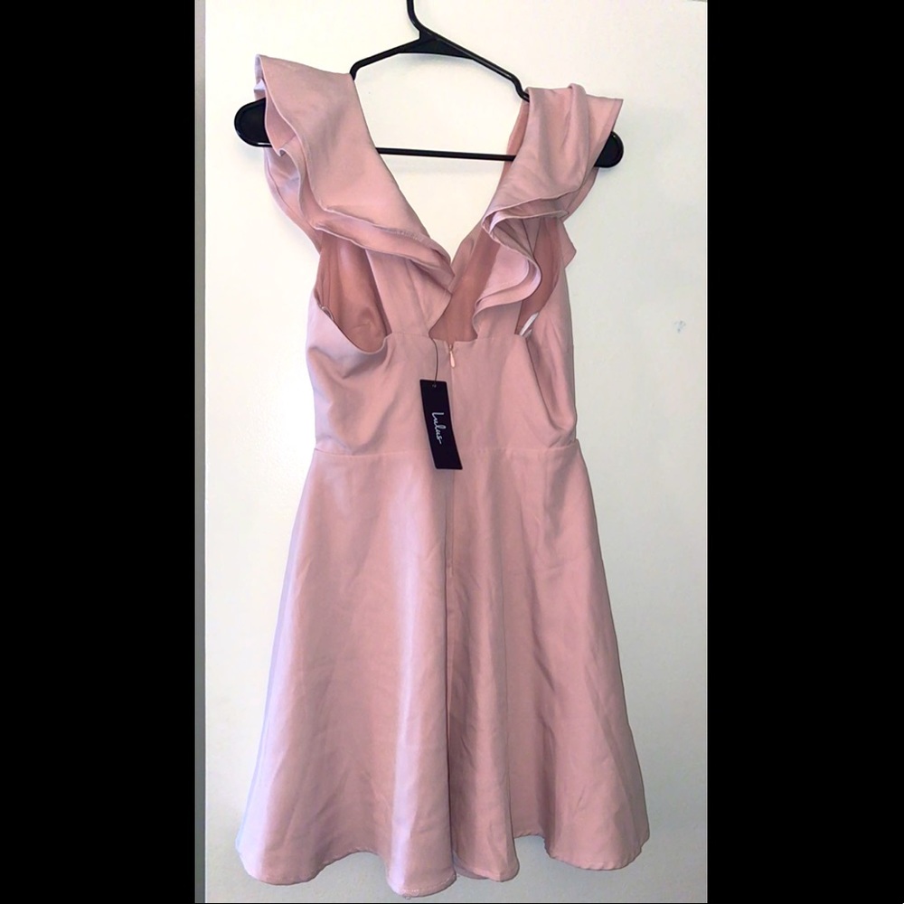 LuLus pink short dress. Size small (2-4)